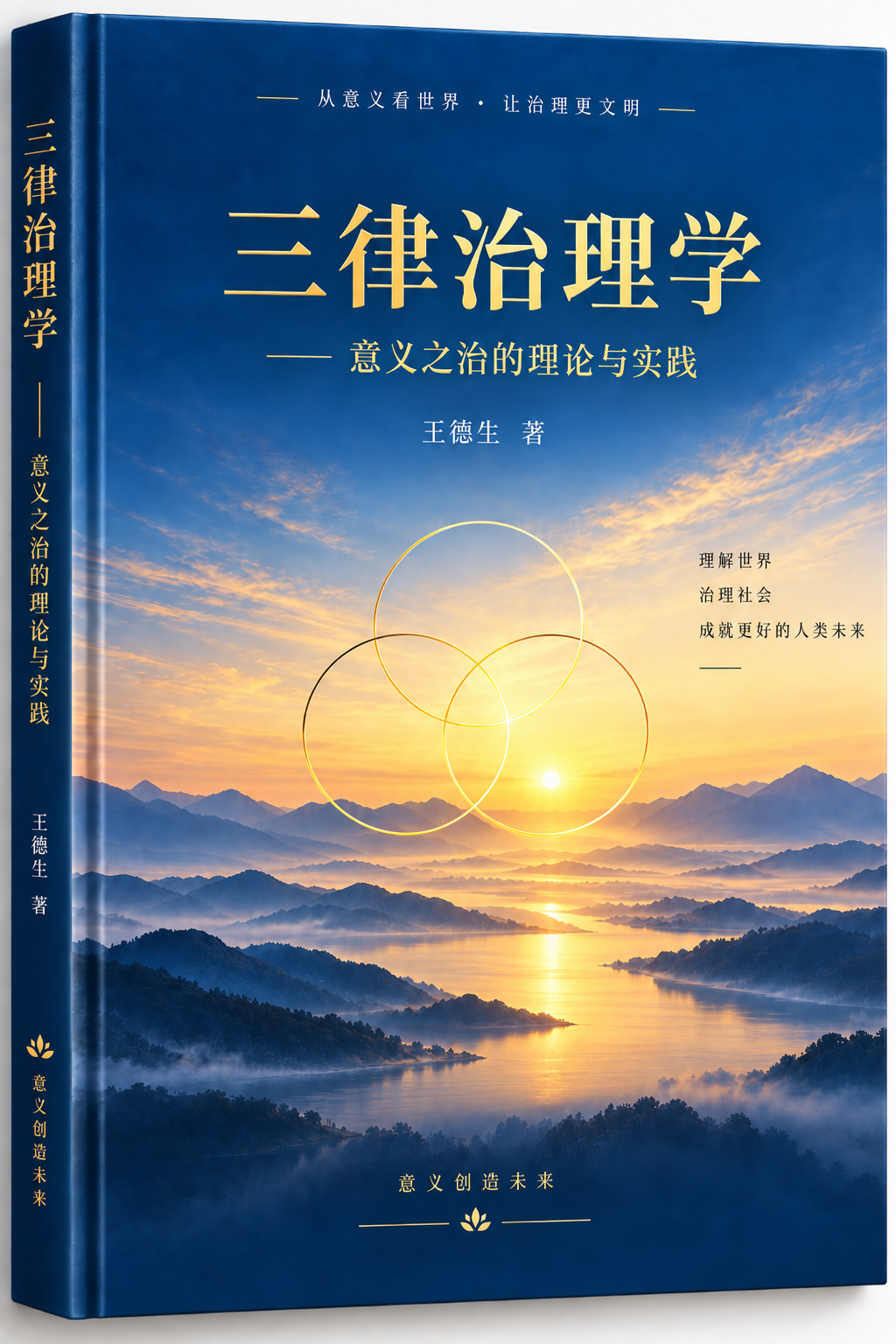 三律治理学:山水晨光与三金环封面,王德生著